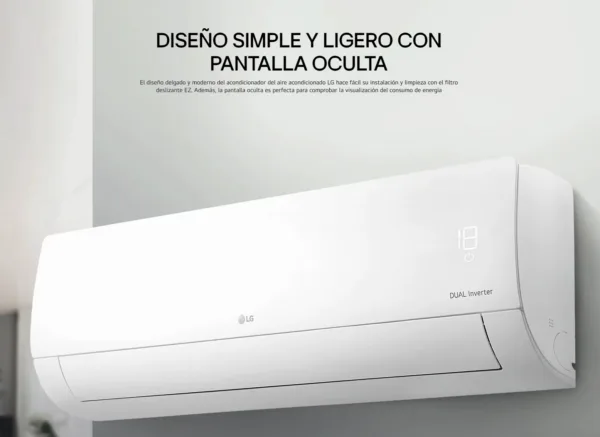 Equipo Minisplit De 12.000 Btu A 110v  LG Electronics Inverter R410 - Vs121c7 - Imagen 8